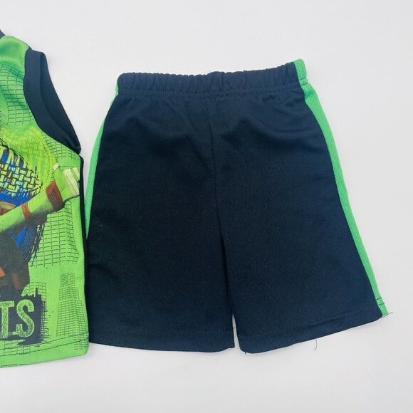 Nickelodeon TMNT Teenage Mutant Ninja Turtles Toddler Boys 3T 2 Piece Set 1399 - Picture 3 of 6